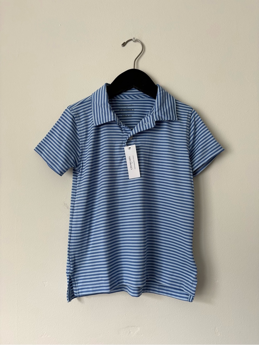 J. Crew Boys’ Striped Performance Polo Shirt